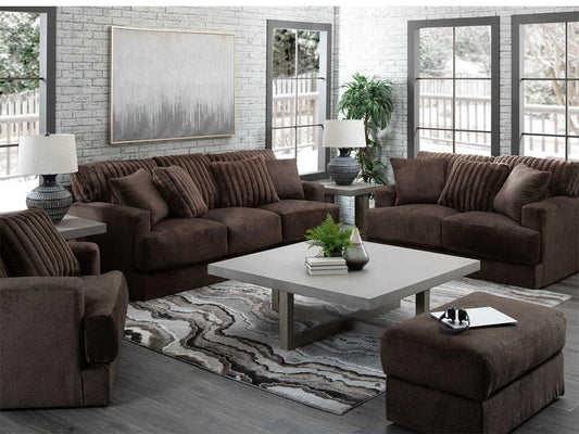 Jackson Catnapper Eagan - Cocktail Ottoman - Chocolate