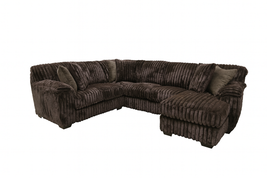 Bliss Brown Sectional Set