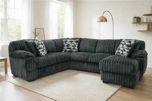 Bliss Gunmetal Sectional