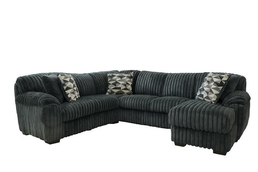 Bliss Gunmetal Sectional