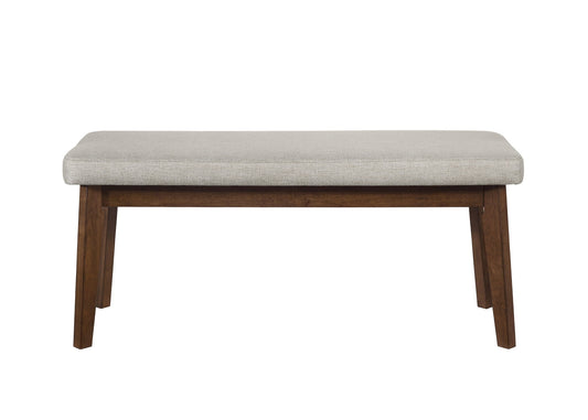 Salerno - Bench - Gray / Brown