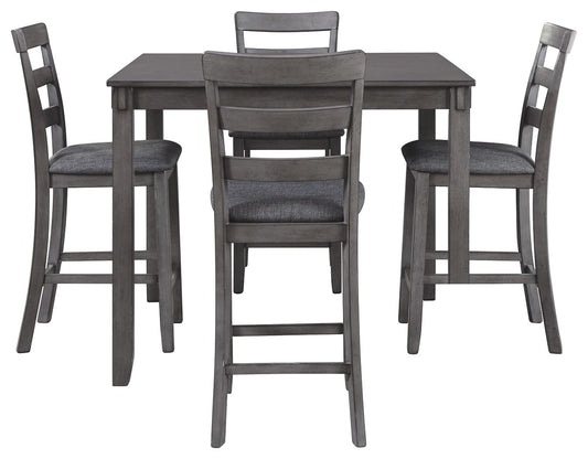 Bridson - Square Counter TBL Set (Set of 5) - Gray