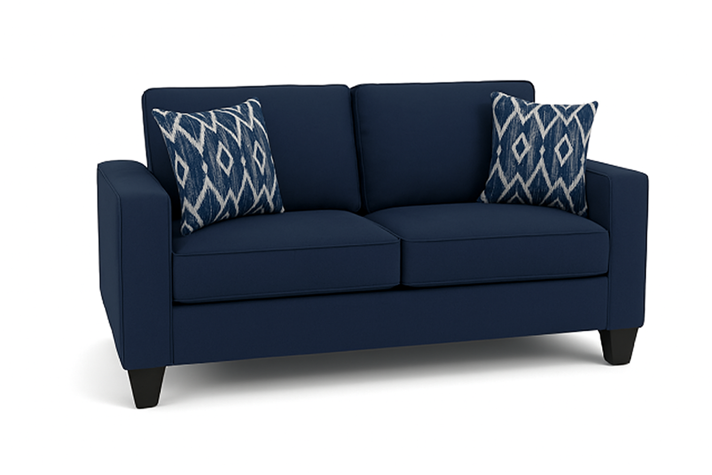 Nixon Blue Loveseat