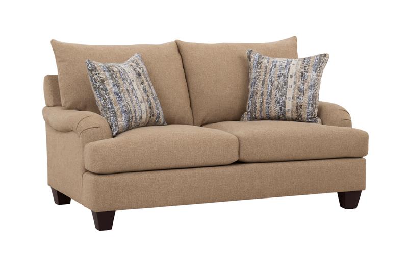 Aspen Hazelnut Loveseat