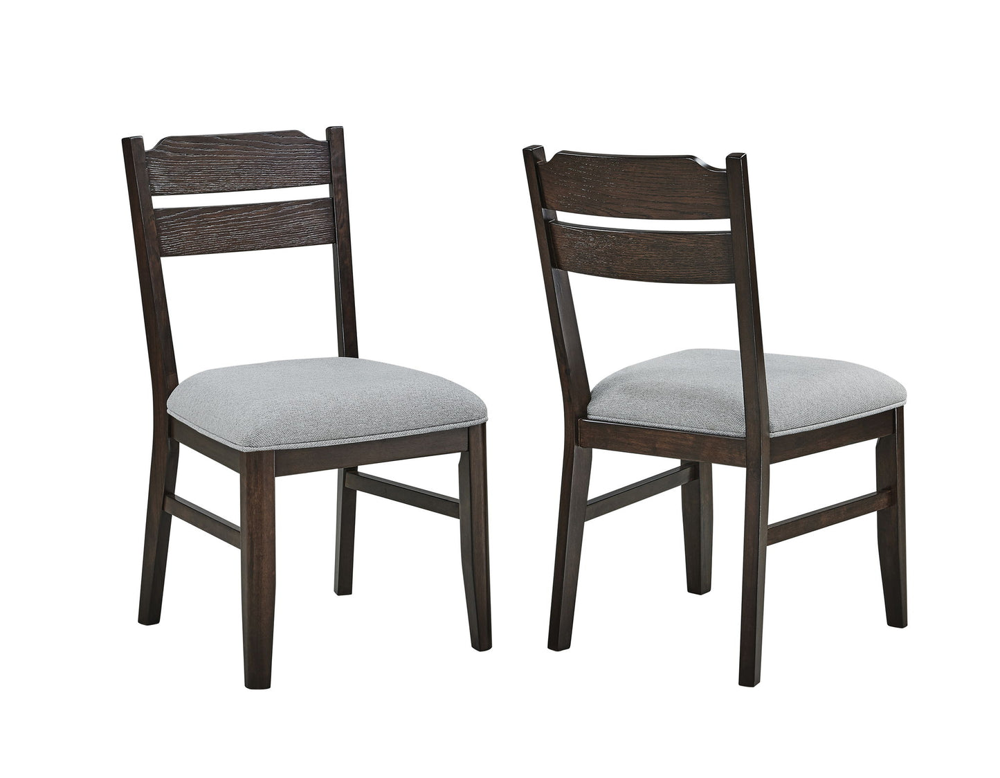Higgins - Dining Chair (Set of 2) - Dark oak