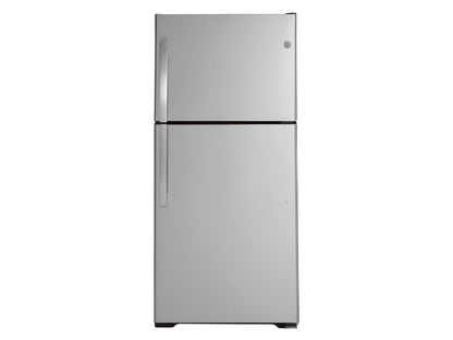 GE 21.9 Cubic Foot Top Mount Refrigerator - Stainless Steel