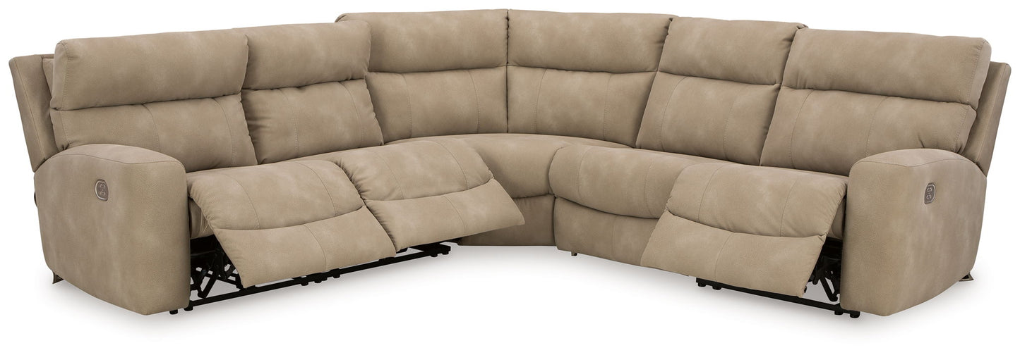 Next-gen Durapella - Power Reclining Sectional Set