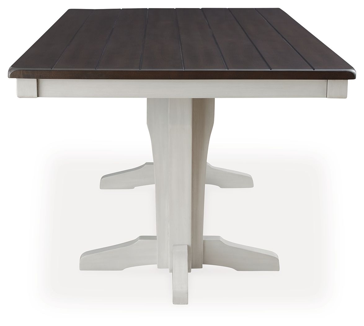 Darborn - Dining Table - Gray / Brown