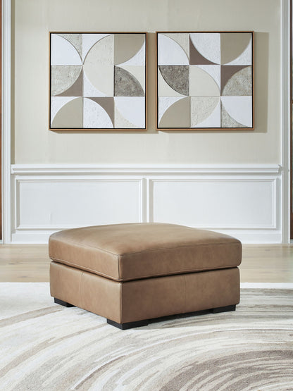 Veronella - Oversized Accent Ottoman - Sahara