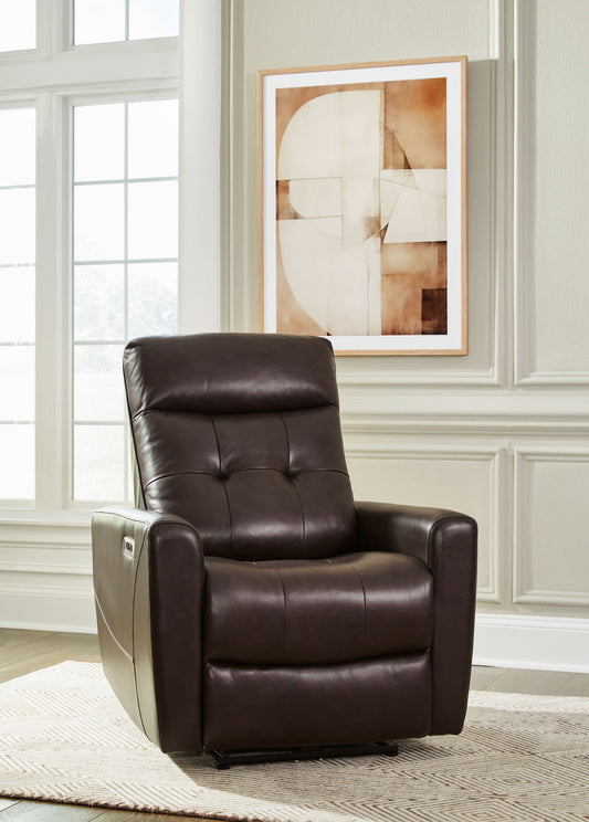 Pisgham - Power Recliner With Adj Headrest