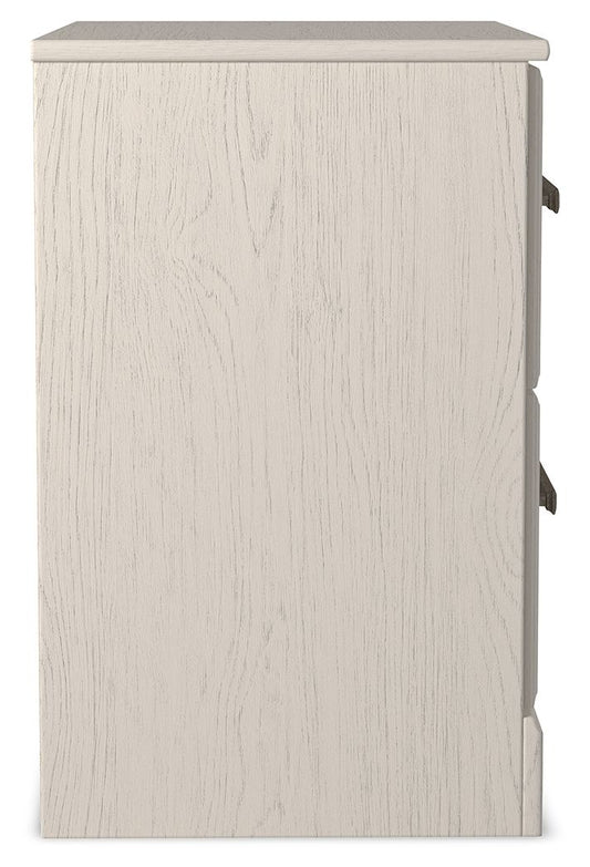 Stelsie - Two Drawer Night Stand - White