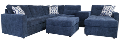 Aden Navy Sectional