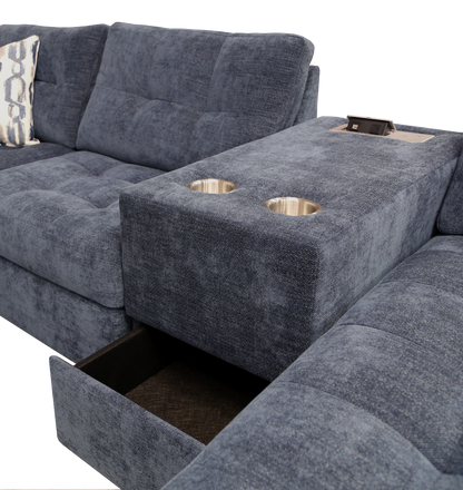 Aden Navy Sectional