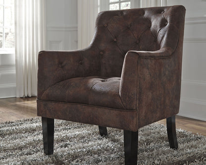 Drakelle - Accent Chair - Mahogany