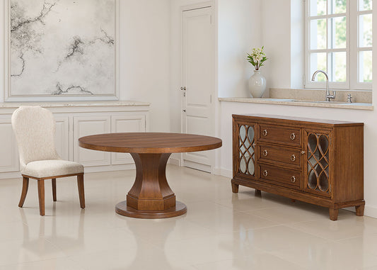 Jorlaina - Dining Table - Brown