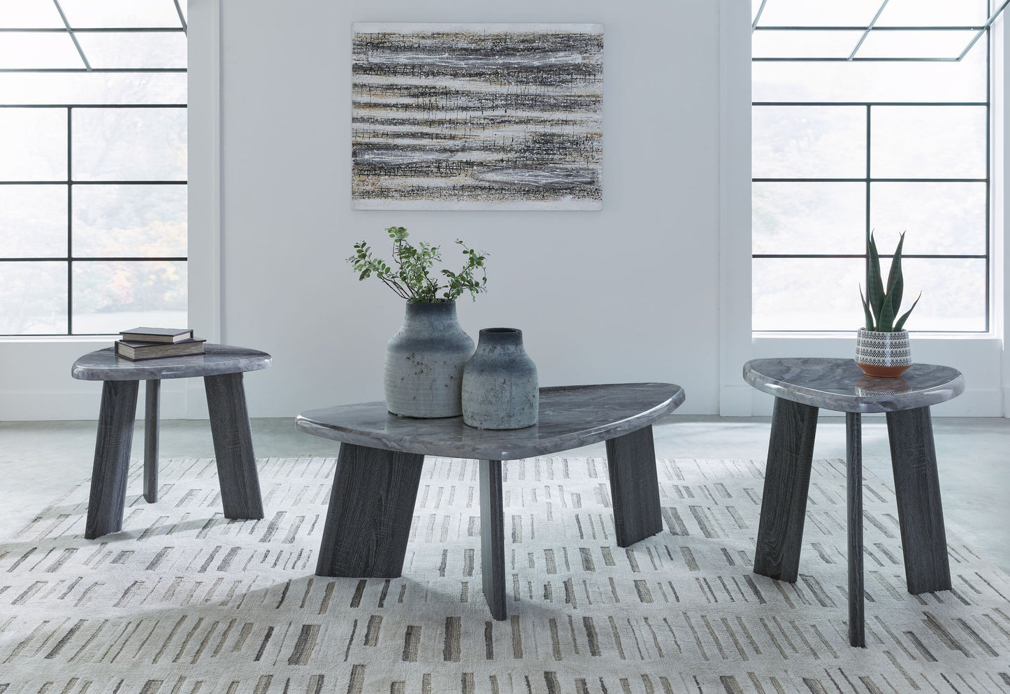 Bluebond - Occasional Table Set (Set of 3) - Gray