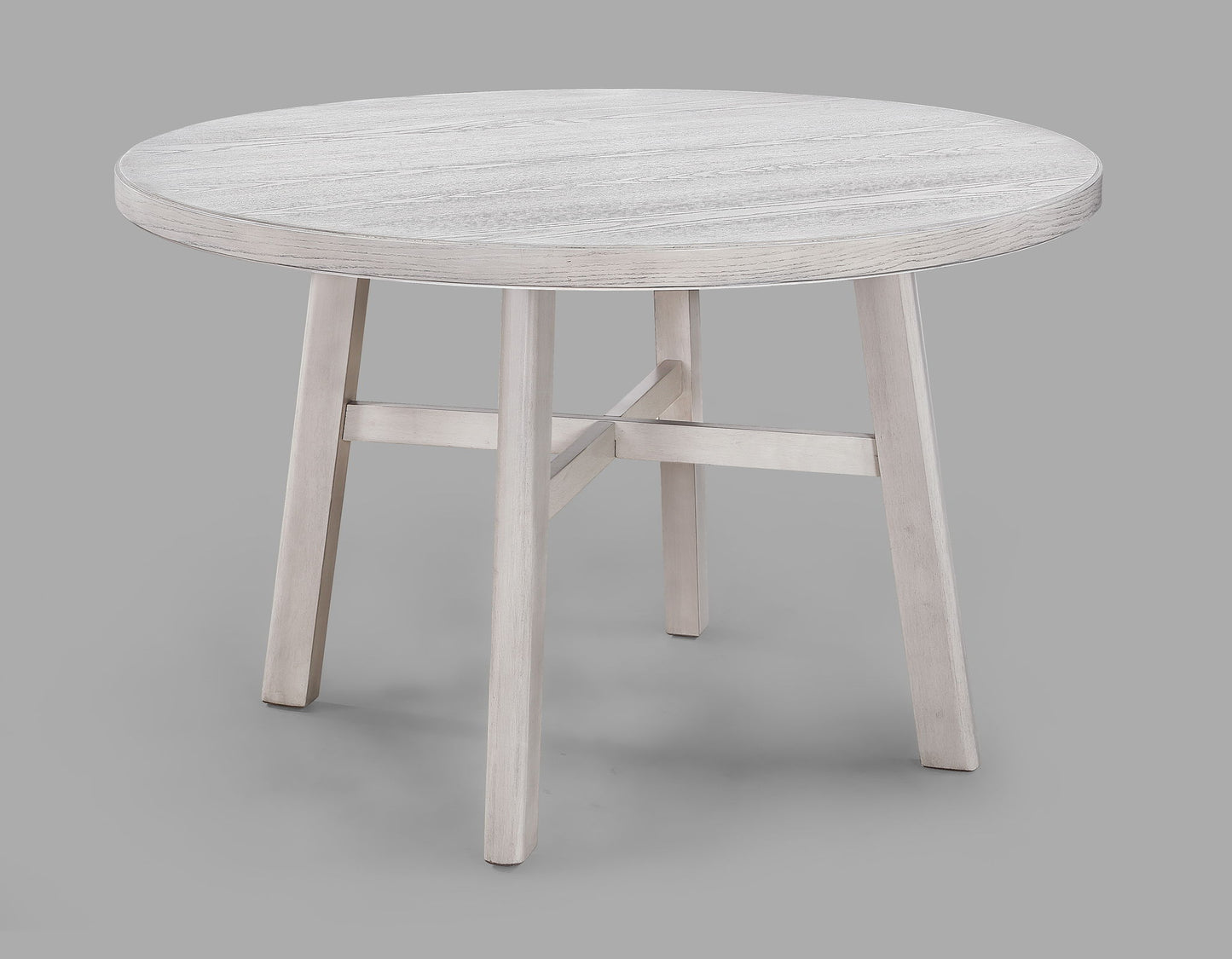 Blanche - Round Dining Table - Antique White