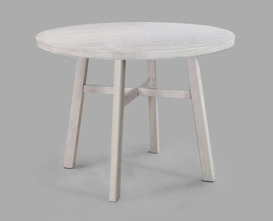 Blanche - Round Counter Height Table - Antique White