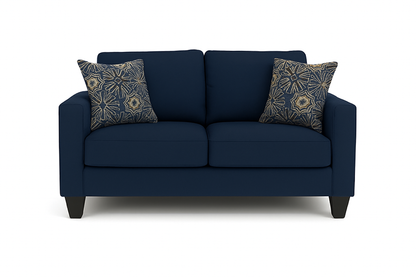 Nixon Midnight Sofa & Love Set