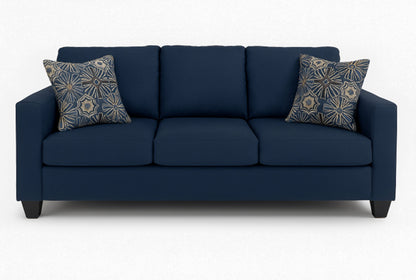 Nixon Midnight Sofa & Love Set