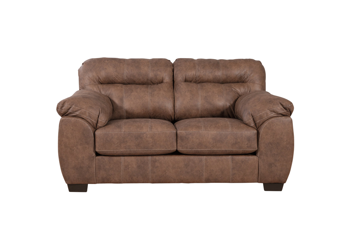 Maverick Brown Sofa & Love Set