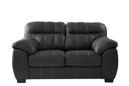 Maverick Black Sofa & Love Set
