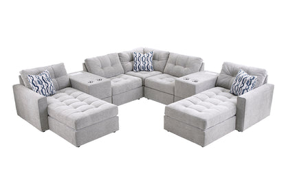 Eternity Cement Sectional Set