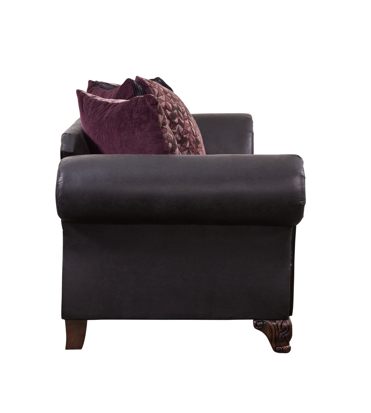 Vex Eggplant Sofa