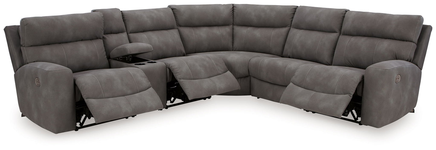 Next-gen Durapella - Power Reclining Sectional Set