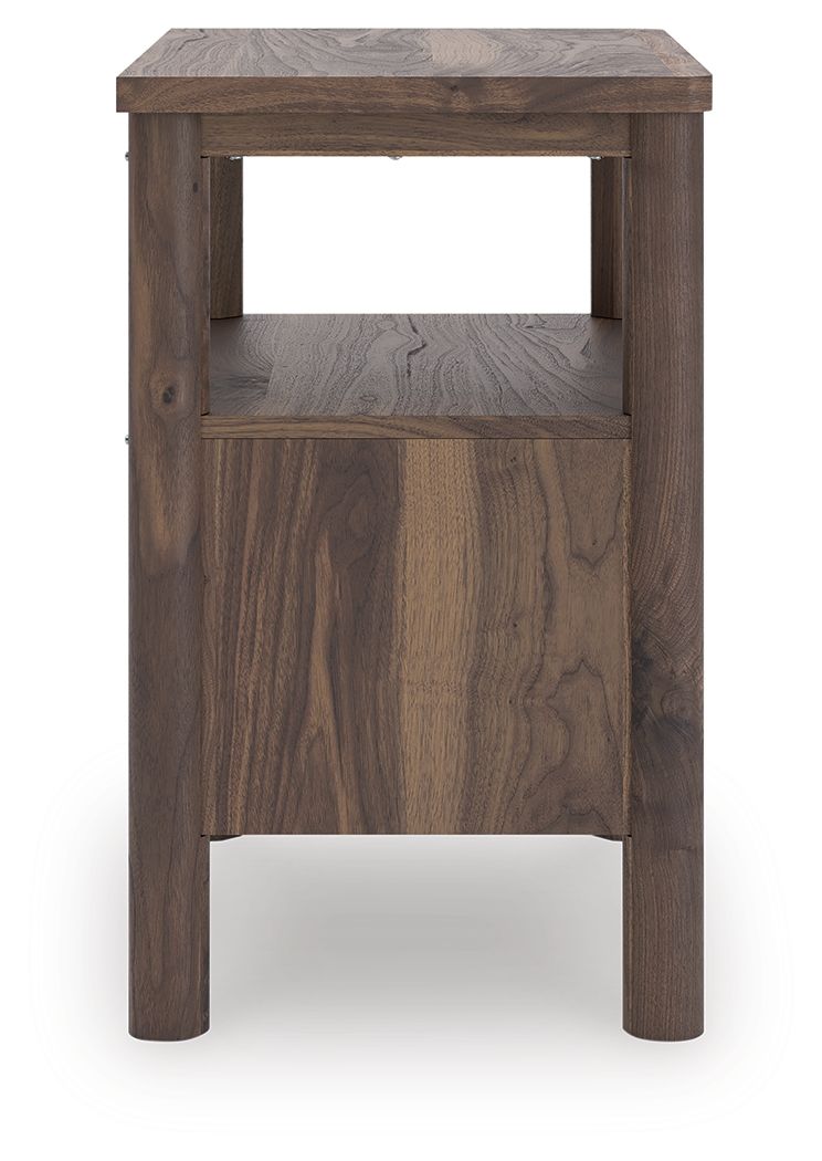 Pamytta - One Drawer Night Stand - Brown