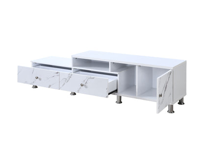 Tessa - TV Stand - White