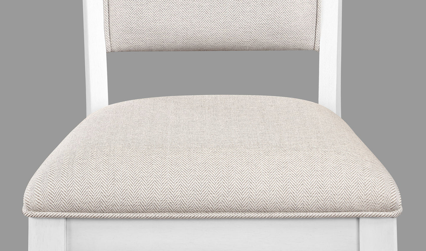 Wendy - Counter Height Chair (Set of 2) - White / Beige