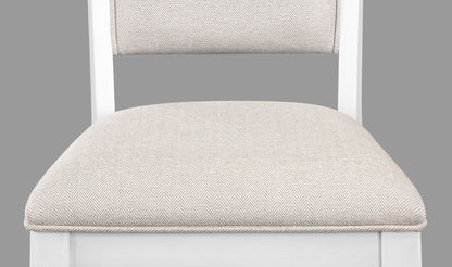 Wendy - Counter Height Chair (Set of 2) - White / Beige