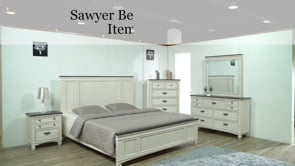 Sawyer - Accent Nightstand - Antique White
